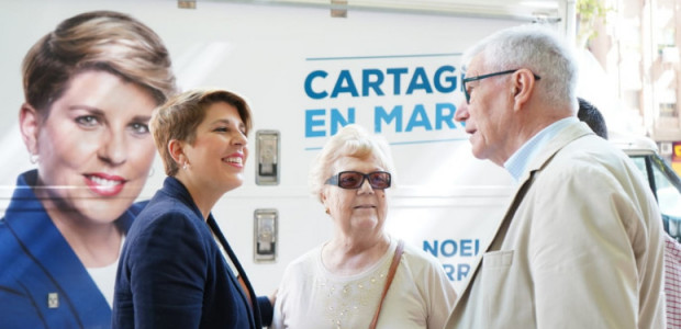 Noelia Arroyo, transporte, Cartagena, bono, jóvenes, jubilados