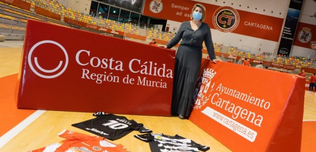 Costa Cálida, patrocinio, Fc Cartagena, Jimbee, Algar Surmenor, Noelia Arroyo, López Miras, Fútbol Sala, Voleyball