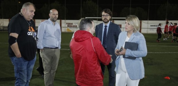 El Ayuntamiento trabaja en adecuar el estadio del CD Algar para disputar el partido de Copa del Rey