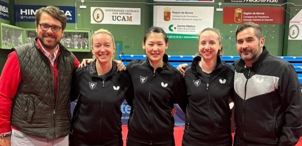 El UCAM Tenis de Mesa Cartagena pasa a cuartos de final del campeonato europeo