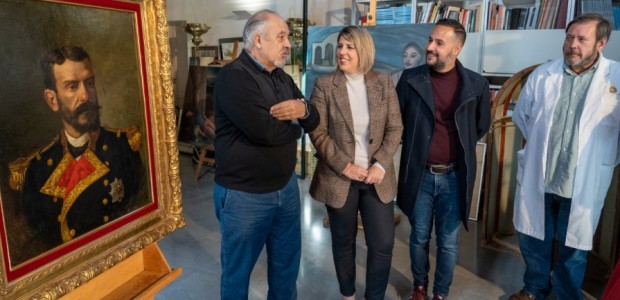 Diego Quevedo cede el retrato de Isaac Peral al Ayuntamiento para su futura exposición en la Casa Museo