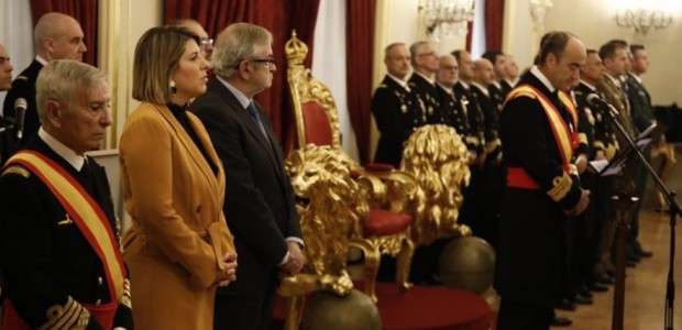 La alcaldesa agradece el servicio de los militares cartageneros en la celebración de la Pascua Militar