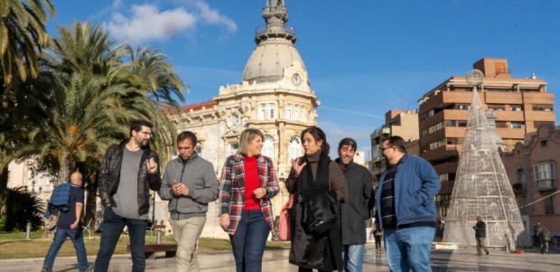 La alcaldesa preside la primera reunión de la nueva Oficina de Eventos, que coordinará los actos culturales, deportivos y de festejos que se celebren en Cartagena