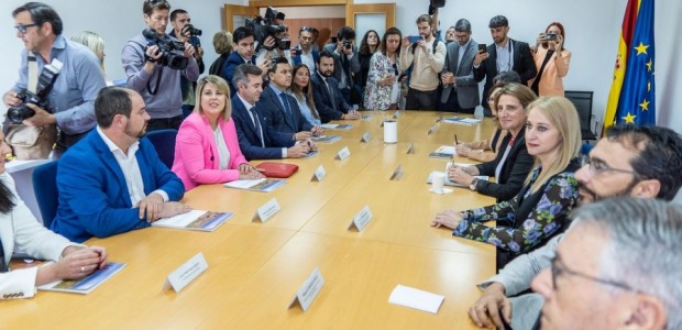 La alcaldesa de Cartagena pide a la ministra de Transición Ecológica ampliar el bombeo de la rambla El Albujón para cortar la entrada de nitratos