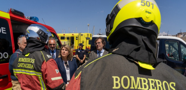Cartagena, escenario de uno de los mayores simulacros de rescate en un puerto español