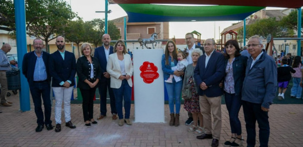 Los Belones dedica un jardín infantil a la pequeña Daniela Pérez Martínez