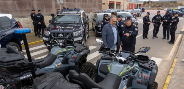 El Ayuntamiento ha dotado este año a la Policía Local con medios materiales que superan los 800.000 euros