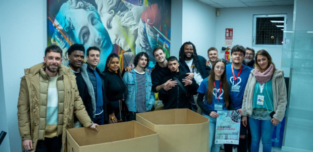 Los jóvenes de Cartagena recogen 5.000 kilos de alimentos