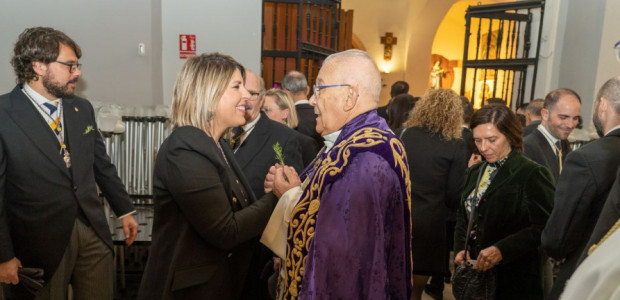 La alcaldesa lamenta el fallecimiento de Francisco Montesinos, "el cura de San Diego", y ex rector de La Caridad