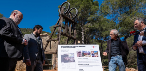 Restauran el entorno de la Mina Santo Tomás en Calblanque para garantizar la seguridad de los visitantes y su accesibilidad