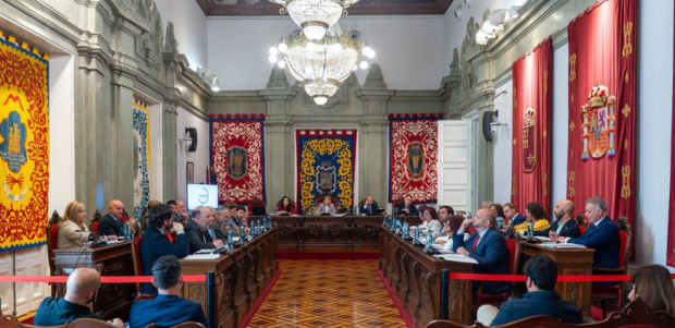 El pleno acuerda por unanimidad su respaldo institucional a los empleados de Navantia