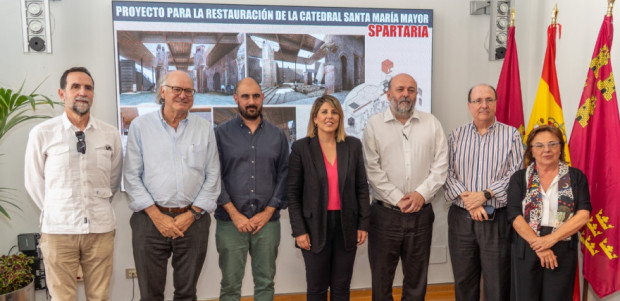 La Catedral de Cartagena se protegerá con una cubierta de madera de aspecto flotante