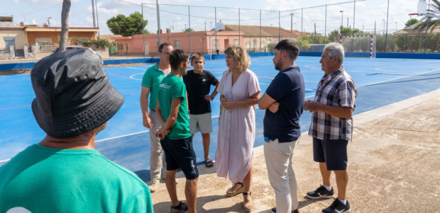 Las primeras siete pistas exteriores estarán terminadas y en uso en septiembre tras una inversión de más de 300.000 euros
