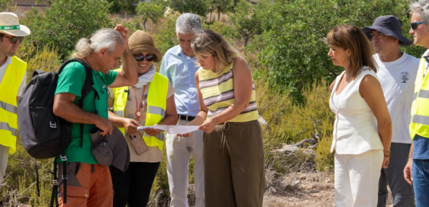 Bosque Romano recupera 90 metros de frentes de cantera romana sepultados bajo 7 metros de escombros