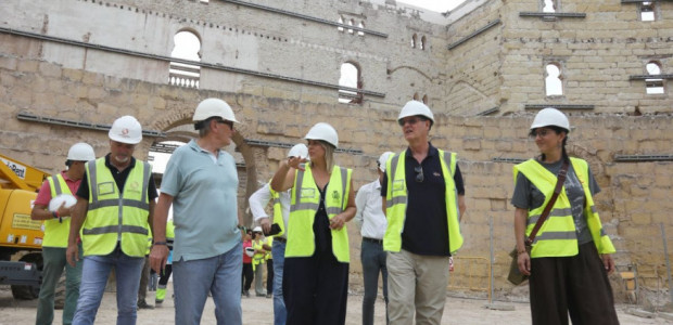 El Anfiteatro avanza con actuaciones que permitirán su visita mientras se excava la mitad de la arena