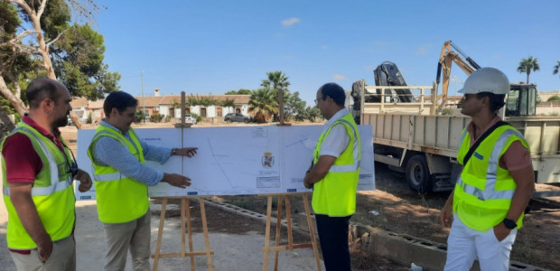 Obras en marcha en La Aparecida para mejorar la red de alcantarillado