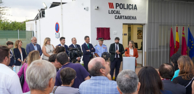 Policía Local refuerza su presencia en el oeste de Cartagena con la apertura de un nuevo cuartel en Cuesta Blanca