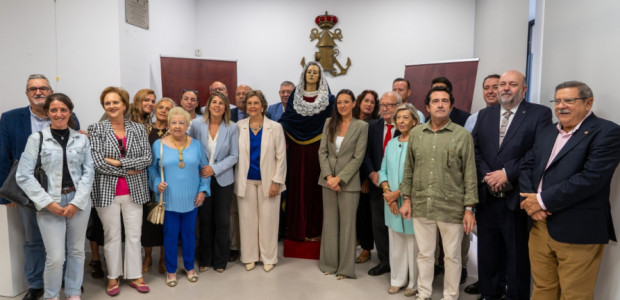 La restauración de la Virgen del Primer Dolor se prolongará durante tres meses en el Centro Regional de Restauración