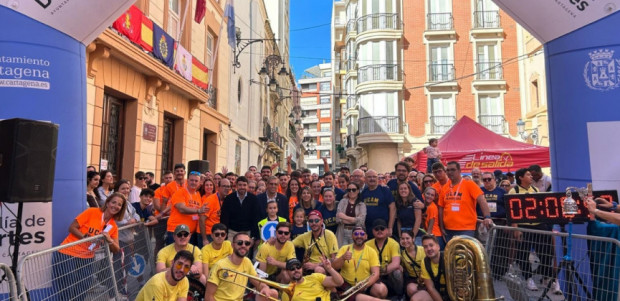 Éxito de participación y ambiente festivo en la III Carrera Cofrade Cuatro Millas de Cartagena