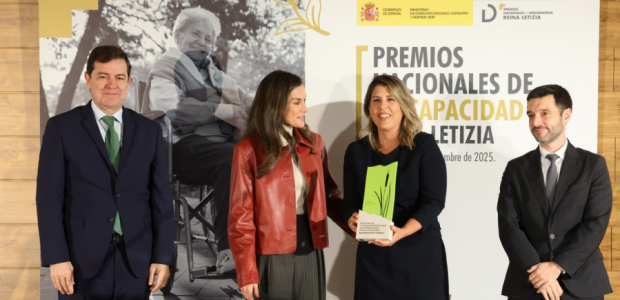 La reina Letizia entrega al Ayuntamiento el Premio Nacional de Discapacidad por los avances de Cartagena en accesibilidad