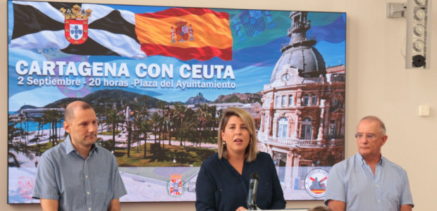 Los cartageneros, llamados a manifestarse en apoyo de Ceuta y mostrar su solidaridad e indignación